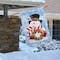 Snowman with Top Hat Outdoor Christmas House Flag - 40" x 28"